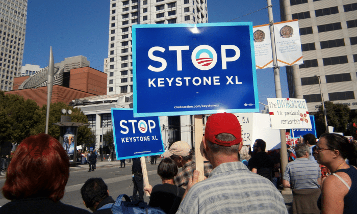 Keystone XL protestors in America