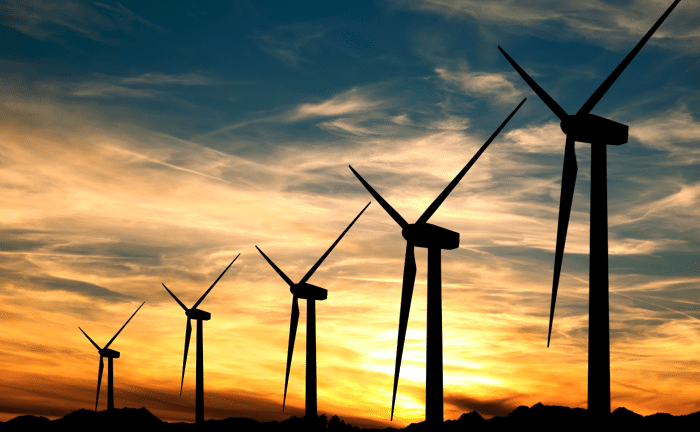 Wind farms use Electric Motors