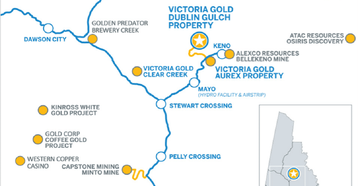 Victoria Gold Project Location