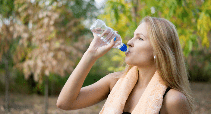 bottle water is a growing trend brought on by a health conscious consumer