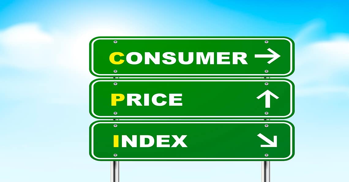 consumer price index sign