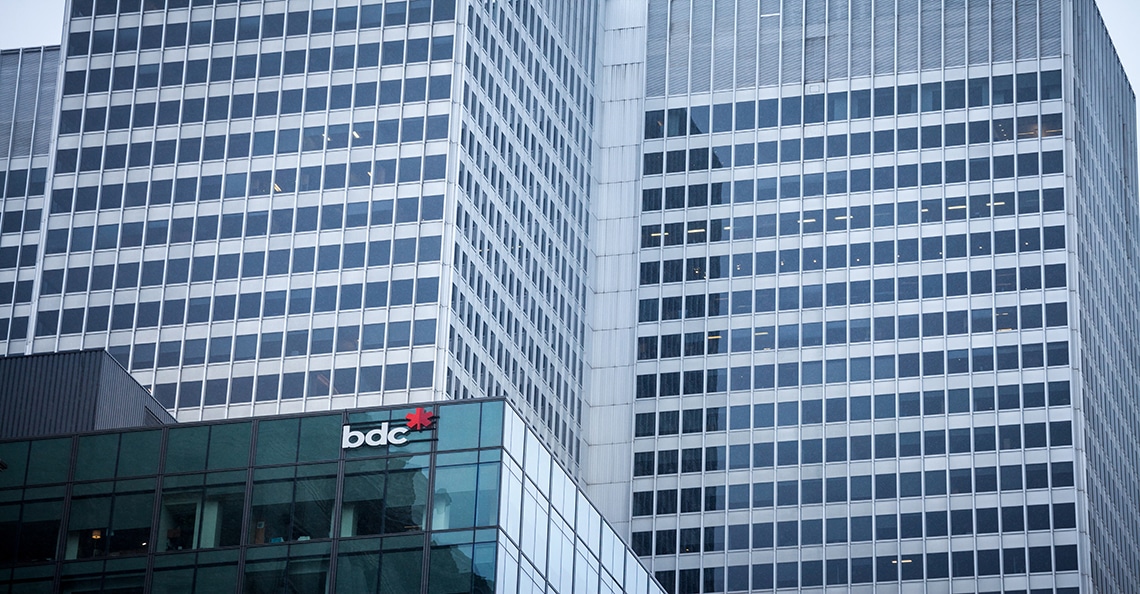 BDC headquarters in downtown Montreal
