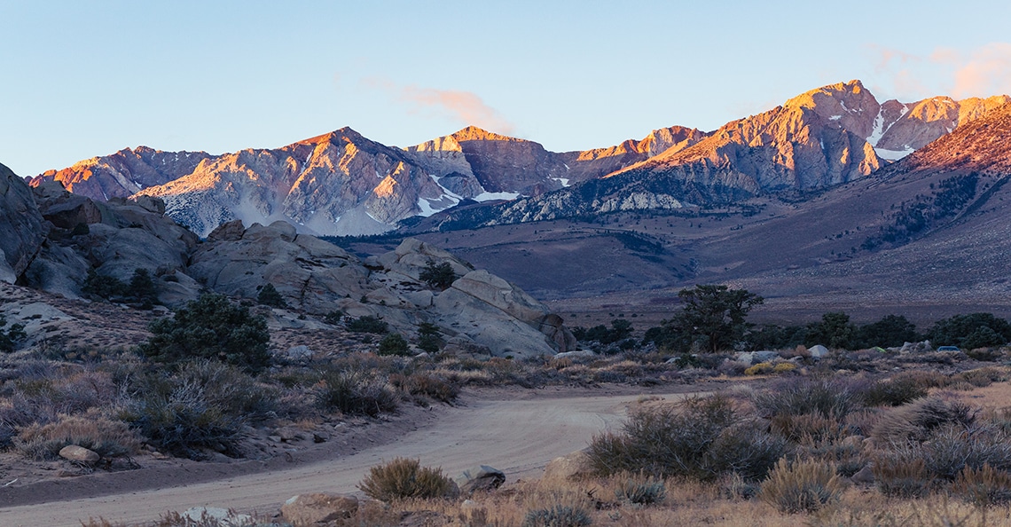 Nevada mountain range