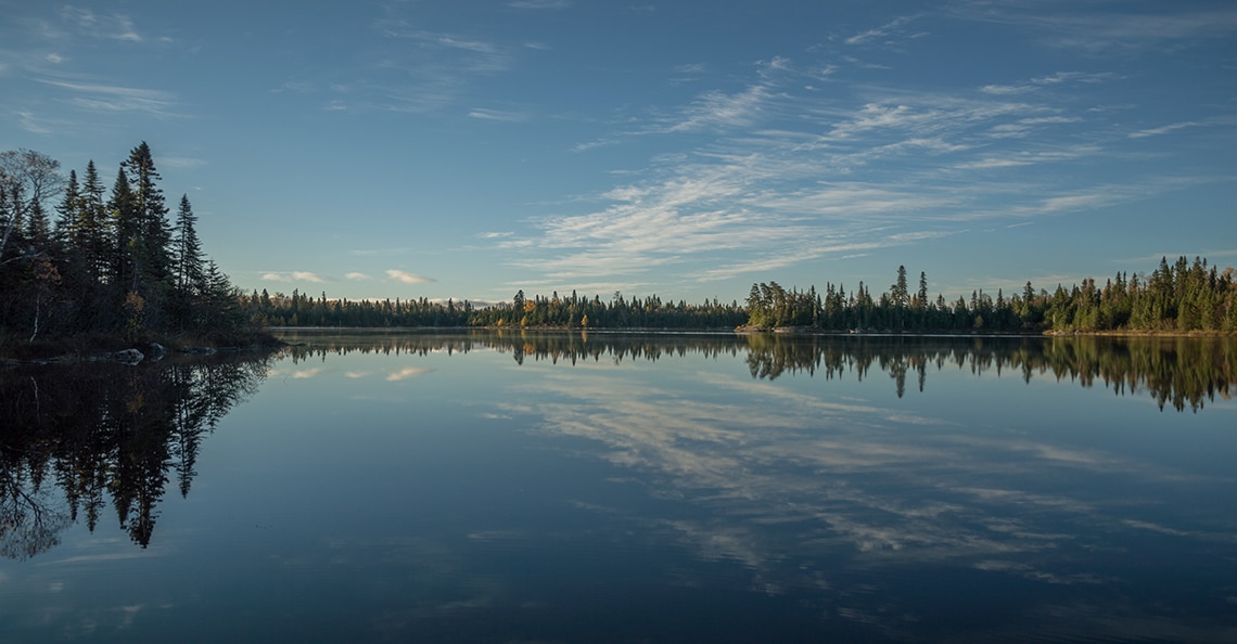 a lake in northern Ontario