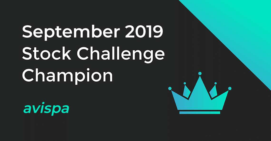 avispa is the september 2019 stock challenge champion