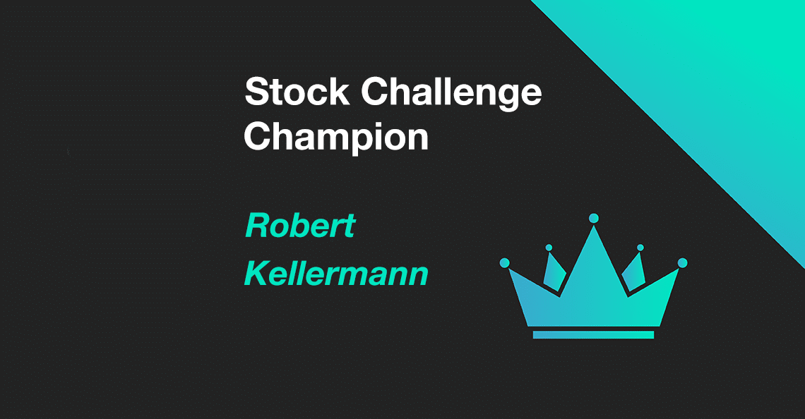 robert kellermann is the december 2020 stock challenge champion