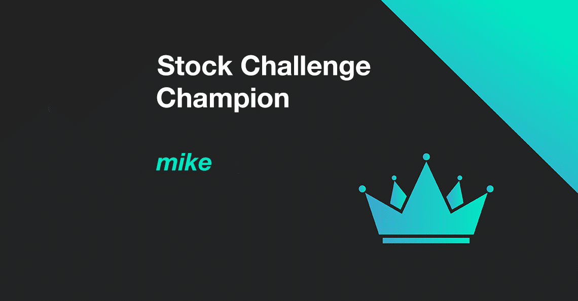 mike is the february 2020 stock challenge champion