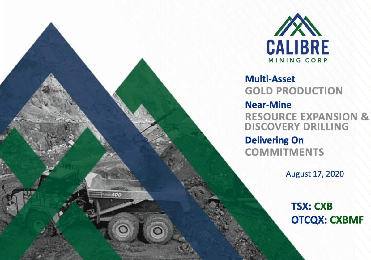 Calibre Mining's Investor Presentation