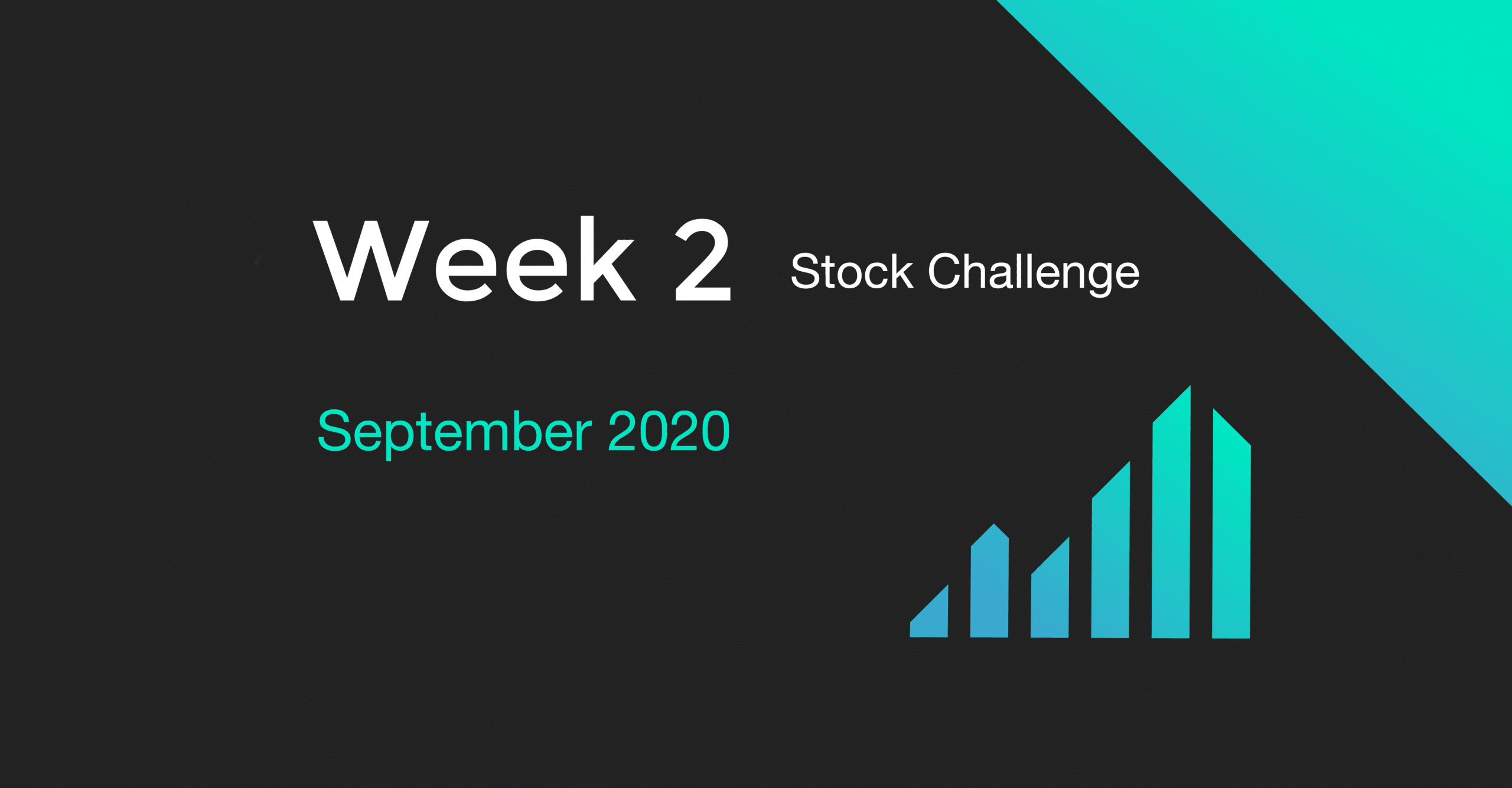 Week 2 of the September 2020 Stock Challenge