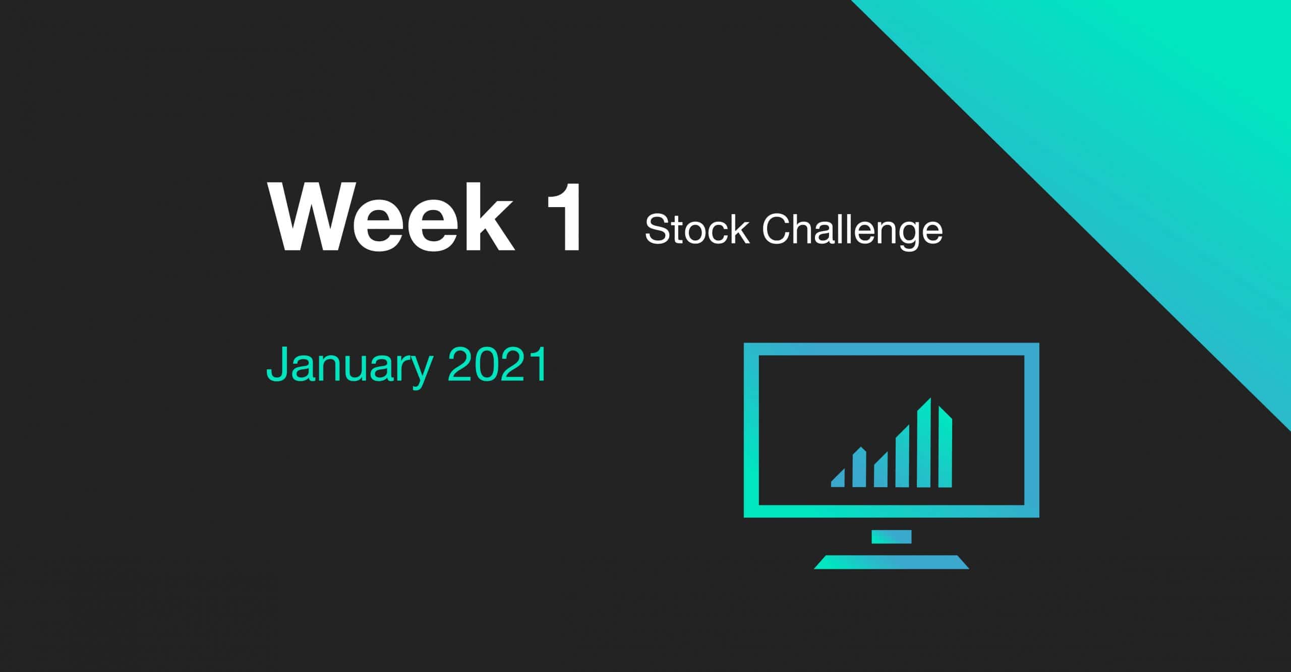 week 1 january 2021 stock challenge cover
