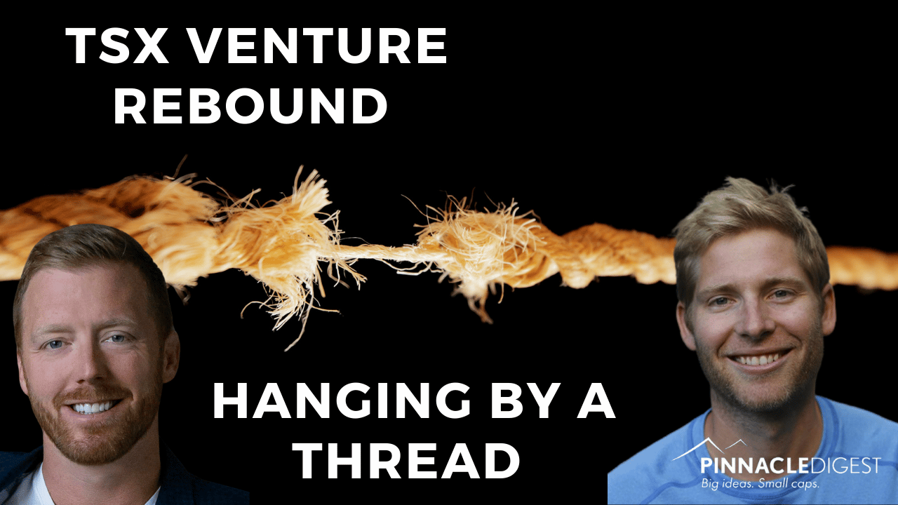 TSX Venture Rebound Hanging by a Thread